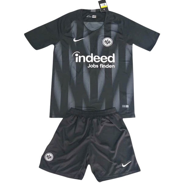 Camiseta Frankfurt Segunda equipo Niños 2018-19 Negro